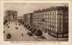 Hôtel Astrid - Avenue Carnot à Paris 17e