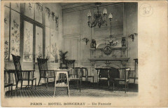 Paris 9e - Hotel Ronceray - Un Fumoir à Paris 9e