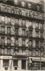 Adriatic Hôtel - rue de Lyon à Paris 12e