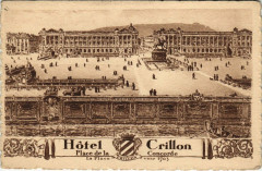 Paris 8e - Hotel Crillon à Paris 8e