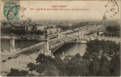 Tout Paris - 252 - Le Pont Alexandre - Vue Panoramique -
																					75000 Paris
																			