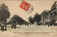 Tout Paris - 94 - Boulevard Voltaire et Boulevard RIchard-Lenoir à Paris