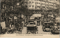 Carte postale ancienne Paris 18e - Le Boulevard des Italiens
                                                                     à Paris 2e
                                