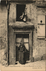 Carte postale ancienne Vieux Montmartre - Chez un Chansonnier de la Butte
                                                                     à Paris 18e
                                