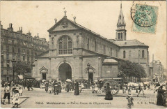 Carte postale ancienne Montmartre - Notre-Dame de Clignancourt
                                                                     à Paris 18e
                                