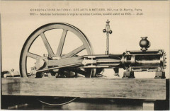 Paris (3e) Cnam - Machine horizontale á vapeur -
																					75003 Paris 3e
																			