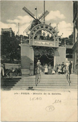 Moulin de la Galette à Paris 18e