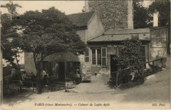 Carte postale ancienne Vieux Montmartre - Cabaret du Lapin Agile
                                                                     à Paris 18e
                                