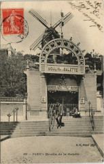 Moulin de la Galette à Paris 18e