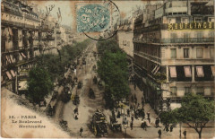 Paris Le Boulevard Montmartre à Paris