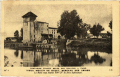 Carte postale ancienne Paris 19e Co. Franco Belge des Crayons Moulin de Buzet
                                                                     à Buzet-sur-Baïse
                                
