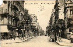 Carte postale ancienne Rue des Batignolles
                                                                     à Paris 17e
                                
