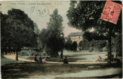 Square des Epinettes à Paris 17e