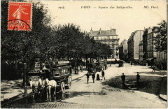 Square des Batignolles à Paris 17e