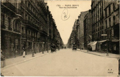 Rue de Courcelles à Paris 17e