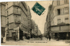 Carte postale ancienne Rue Balagny
                                                                     à Paris 17e
                                
