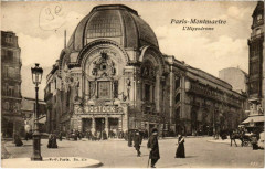 Carte postale ancienne Montmartre - L'Hippodrome
                                                                     à Paris 18e
                                