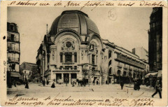 Carte postale ancienne L'Hippodrome
                                                                     à Paris 18e
                                
