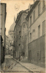 Montmartre - Rue Saint-Rustique à Paris 18e
