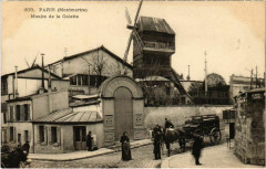 Carte postale ancienne Montmartre - Moulin de la Galette
                                                                     à Paris 18e
                                