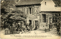 Carte postale ancienne Montmartre - Le Lapin A. Gill. Vers 1872 (Cabaret des assassins)
                                                                     à Paris 18e
                                