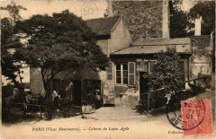 Carte postale ancienne Vieux Montmartre - Cabaret du Lapin Agile
                                                                     à Paris 18e
                                