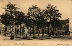 Carte postale ancienne Vieux Montmartre - La Place du Tertre
																	 à Paris 18e
								