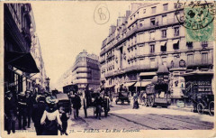 Paris 9e - La Rue Lafayette à Paris 9e