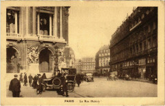 Paris 9e - La rue Halévy à Paris 9e