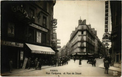 Paris 9e - Rue Fontaine et Rue de Douai à Paris 9e