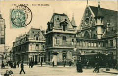 Paris 9e - Rue st-Martin à Paris 9e