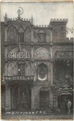 Carte postale ancienne Montmartre - Le Ciel
                                                                     à Paris 18e
                                