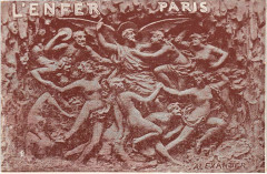 Carte postale ancienne L'Enfer
                                                                     à Paris 9e
                                