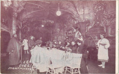 Carte postale ancienne Le Ciel - Montmartre
                                                                     à Paris 9e
                                