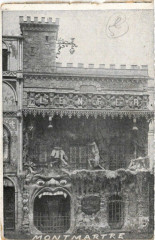 Carte postale ancienne Montmartre - L'Enfer
                                                                     à Paris 9e
                                