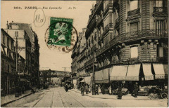 Rue Lecourbe à Paris 15e