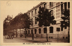 Carte postale ancienne Lycée Buffon
                                                                     à Paris 15e
                                
