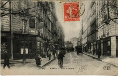 Carte postale ancienne Rue Héricard
                                                                     à Paris 15e
                                