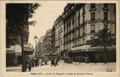La Rue de Vaugirard à l'angle du Boulevard Pasteur à Paris 15e