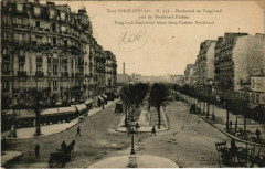 Boulevard de Vaugirard pris du Boulevard Pasteur à Paris 15e