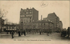 Place Beaugrenelle et l'Avenue Emile-Zola à Paris 15e