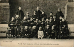 Asile des Jeunes Infirmes - Infirmerie - rue Lecourbe -
																					75015 Paris 15e
																			
