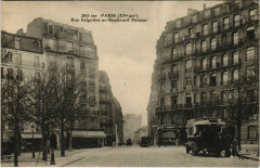 Rue Falguière au Boulevard Pasteur à Paris 15e