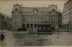 Paris 8e - Crue de la Seine - Gare Saint-Lazare à Paris 8e