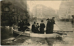 Paris 8e - Gare Saint-Lazare - Transport des riverains... à Paris 8e