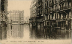 Paris 12e - Inondations de Paris - Rue Parrot - Ll.241 à Paris 12e