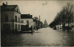 Paris 12e - Inondation du Quai de la Rapée à Paris 12e