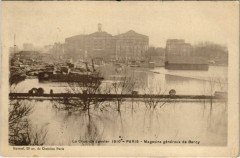 La Crue de Janvier 1910 - Magasins généraux de Bercy à Paris 12e