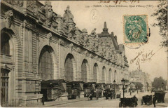 Paris 7e - La Gare d'Orléans, Quai d'Orsay  à Paris 7e