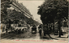 Paris 6e - Boulevard Saint-Germain à Paris 6e